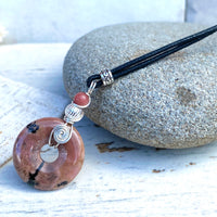 Selection of small Spiral rock pendants pendants