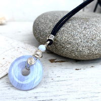 Selection of small Spiral rock pendants pendants