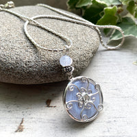 Rose Quartz Venus necklace