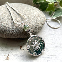 Rose Quartz Venus necklace