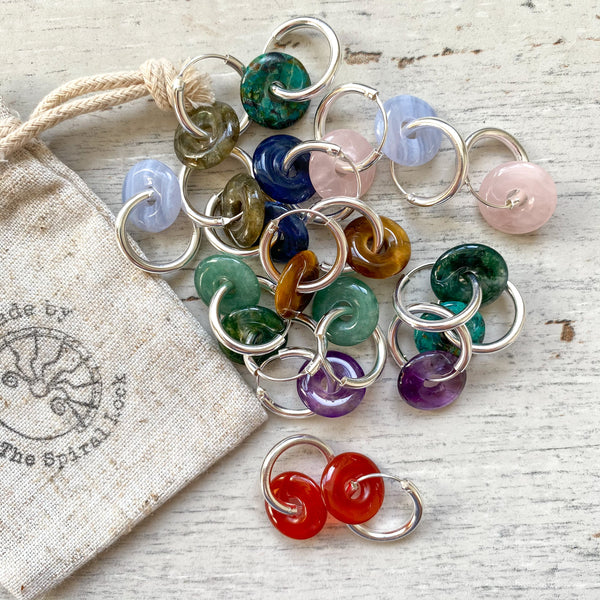 Selection of Silver Hoop Earrings