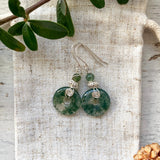 Spiral Rock earrings