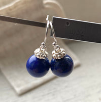 Elegant ball drop earrings