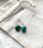 Elegant ball drop earrings