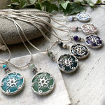 beautiful hand made silver and gemstone necklaces