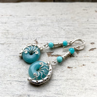 Amazonite earrings