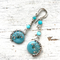 Amazonite earrings