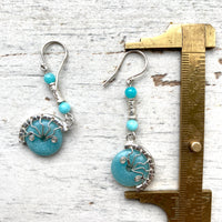 Amazonite earrings