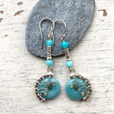 Amazonite earrings