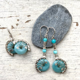 Amazonite earrings