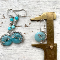 Amazonite earrings