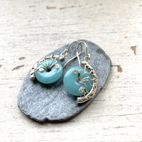 Amazonite earrings