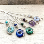 Tiny lyra necklaces