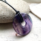 Large Fluorite Pendant