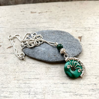 Tiny lyra necklaces
