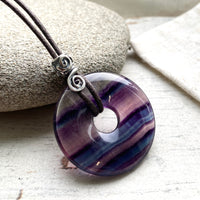 Large Fluorite Pendant