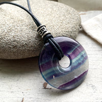 Large Fluorite Pendant