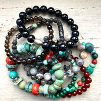 Gemstone bracelets