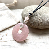 Selction of spiral rock pendants