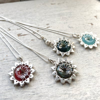 Tigers eye Tiny Star necklaces