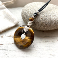 Selction of spiral rock pendants