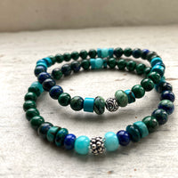Gemstone bracelets