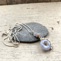 Tiny lyra necklaces