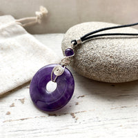 Selction of spiral rock pendants