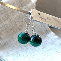 Elegant ball drop earrings