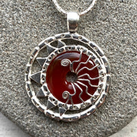 Eclipse statement Necklace
