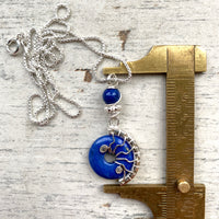 Tiny lyra necklaces