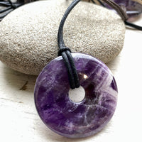 Large 50mm Pi stone necklace