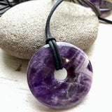 Large 50mm Pi stone necklace