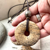 Large long Jasper pendants
