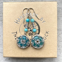 Amazonite Venus Earrings