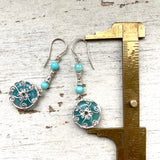 Amazonite  Venus earrings