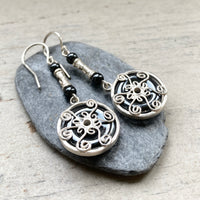 Hematite Venus earrings