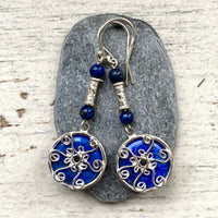 Lapis Lazuli Venus  earrings